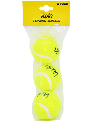 Uwin Trainer Tennis Balls 3pk